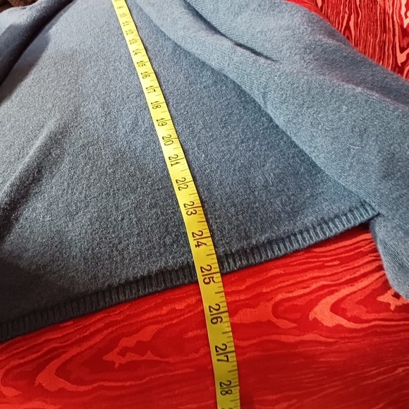 SERENDIPITY CH Open Front/Cardigan Long Sleeve Sweater One Size GREEN - Picture 7 of 7